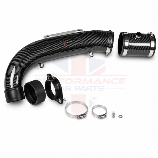 Eventuri carbon turbo tube and V2 MAF tube for Honda Civic Type R FK8 K20C1