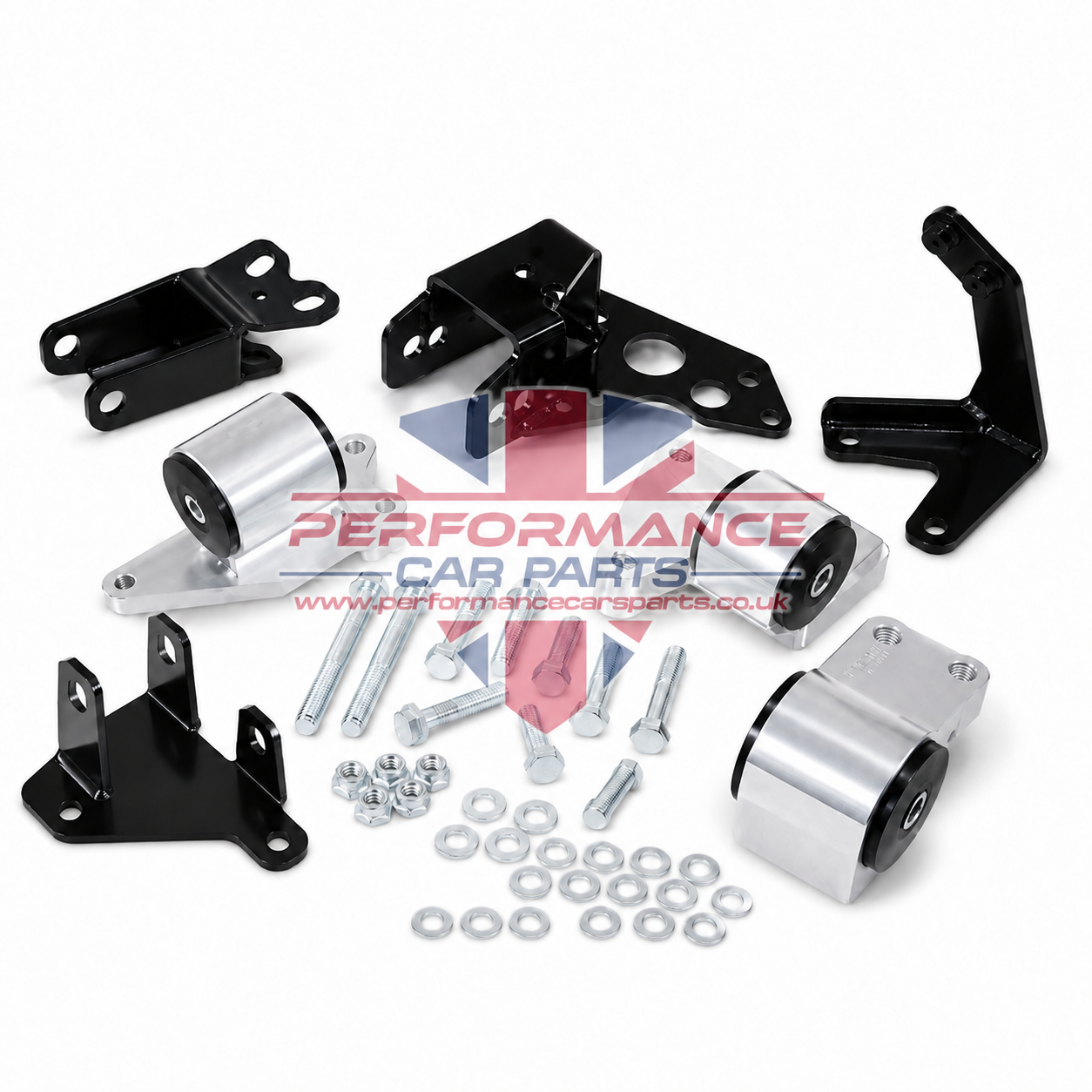 Hasport EKK2 K-Series engine mount kit for Honda Civic EK K20 K24 swap using EG DC2 subframe