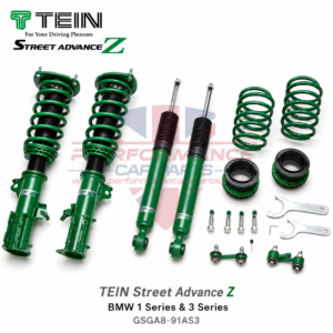 TEIN Street Advance Z GSGA8-91AS3 coilover suspension kit for BMW F21 116d and F30 320i 320d 328i
