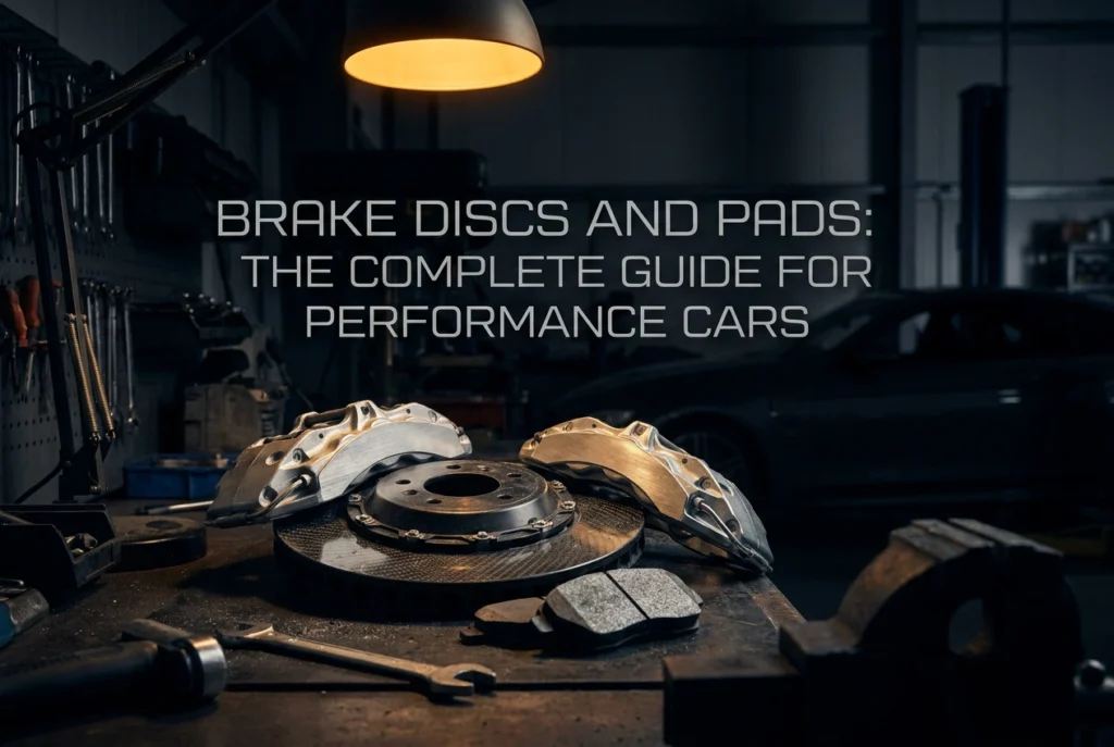 Professional header image for comparison analysis: Brake Discs and Pads: The Complete Guide for Performance ...