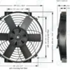 10 Thermatic® Electric Fan – Slimline (12V)