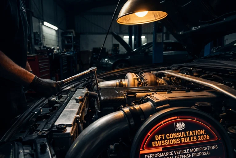 UK Emissions Rules for Modified Cars in 2026: What the DfT Consultation Means for Performance Owners