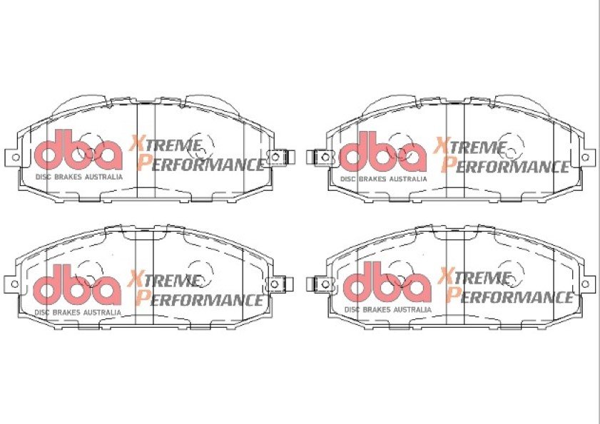 Brake Kit - Street Series T2 Slotted & Street Performance Brake Pads (2x DBA625S + DB1361SP) - Image 2