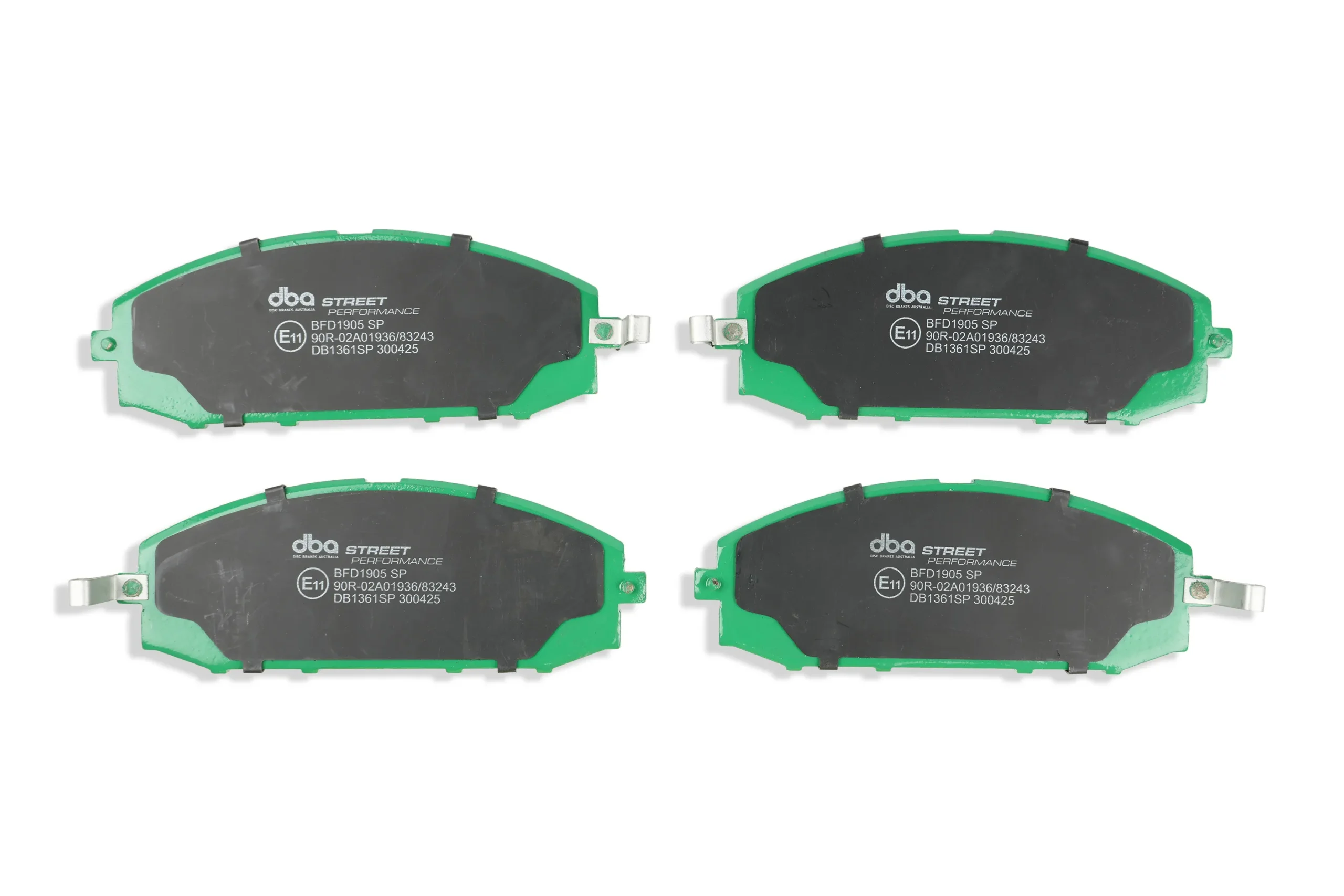 Brake Kit - Street Series T2 Slotted & Street Performance Brake Pads (2x DBA625S + DB1361SP) - Image 19