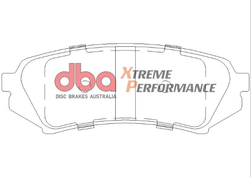 Brake Kit - 4000 Series T3 Slotted & Xtreme Performance Brake Pads (2x DBA4789S + DB1383XP) - Image 3