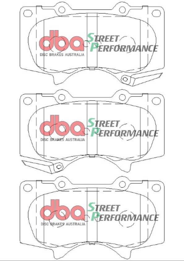 Brake Kit - Street Series T2 Slotted & Street Performance Brake Pads (2x DBA2216S + DB1482SP) - Image 10
