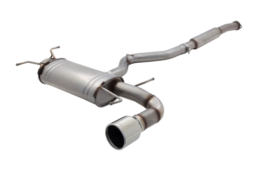 3″ Cat-Back System, 409 Raw Stainless Steel