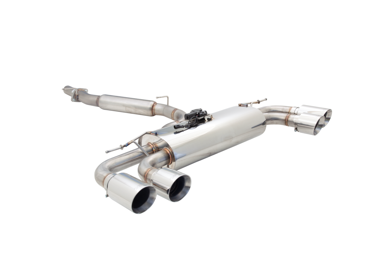 XForce Audi S3 8V Saloon VAREX 3 inch cat-back exhaust ES-AS313S-VMKSB-CBS
