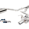 2.5″ Cat-Back System with Oval Varex Mufflers, 304 Stainless Steel