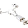 2.5″ Cat-Back System with Oval Varex Mufflers, 304 Stainless Steel