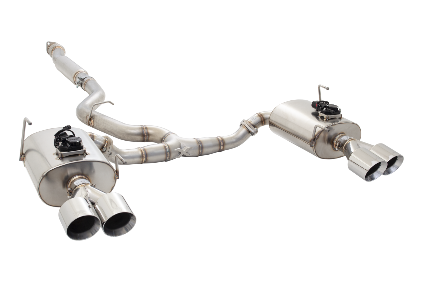 3" Cat-Back System with Varex Mufflers (VALVED SYSTEM), 304 Stainless Steel - Image 8