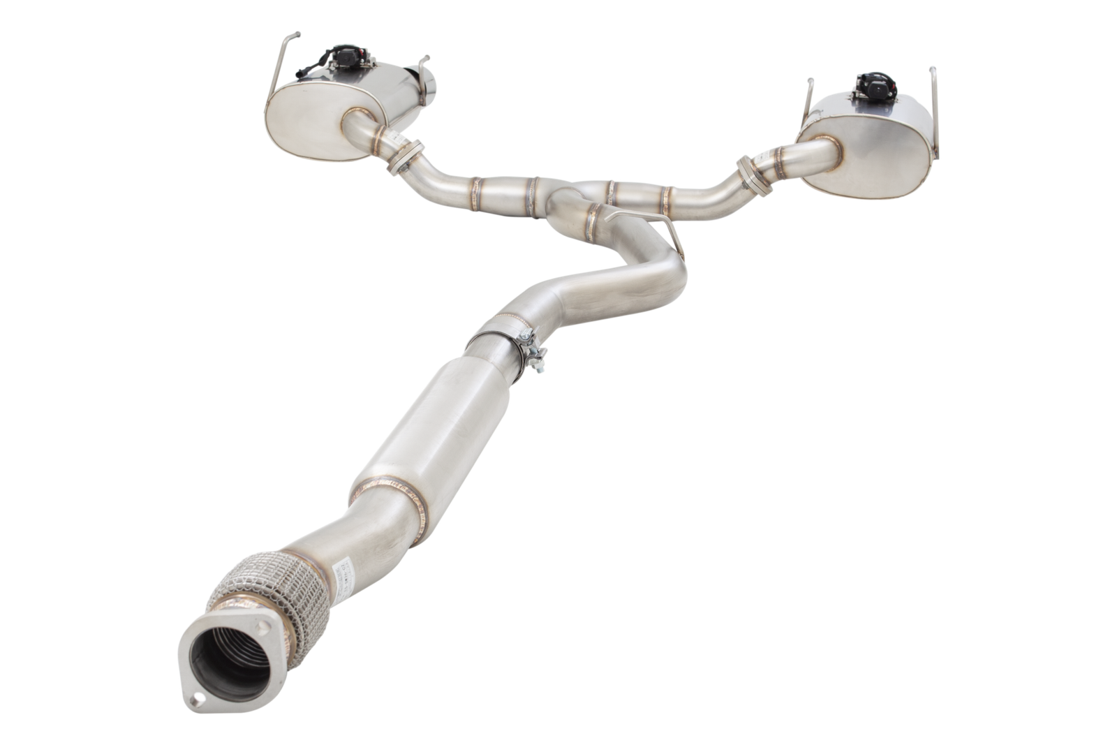 3" Cat-Back System with Varex Mufflers (VALVED SYSTEM), 304 Stainless Steel - Image 5