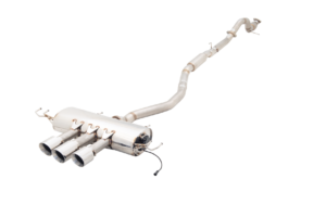 3" Cat-Back System with Varex Muffler, 304 Stainless Steel