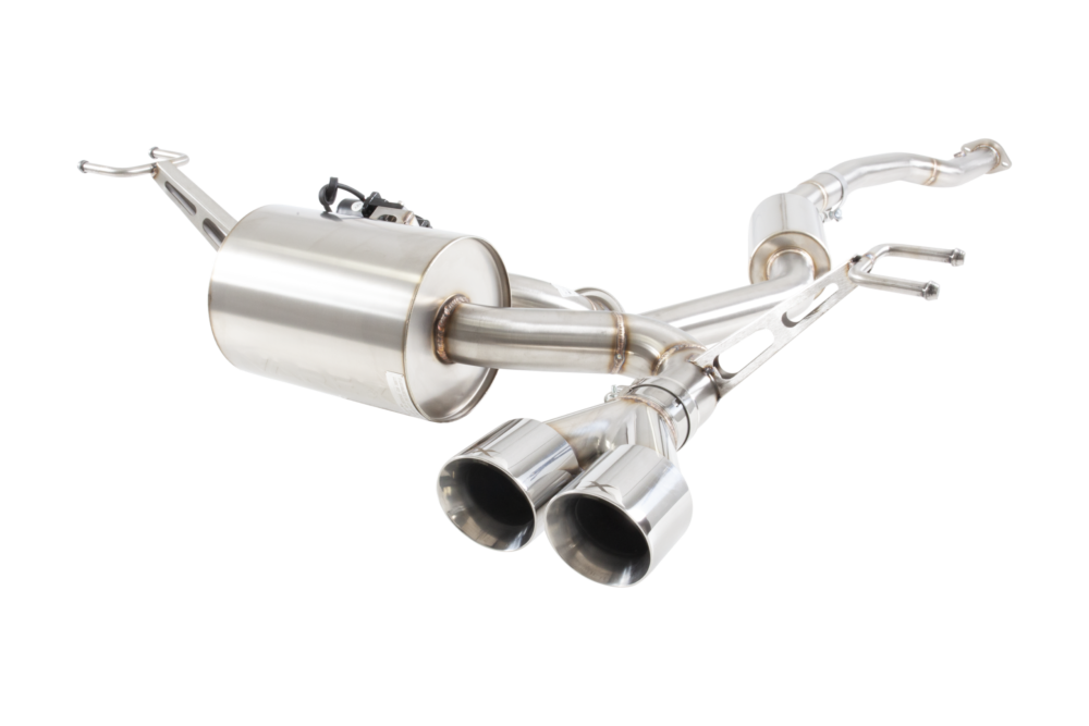 2.5″ Cat-Back System with Varex Muffler, 304 Stainless Steel