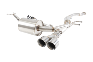 2.5" Cat-Back System with Varex Muffler, 304 Stainless Steel