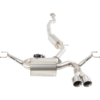 2.5″ Cat-Back System with Varex Muffler, 304 Stainless Steel