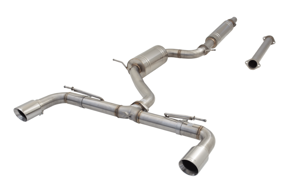 3″ Cat-Back System, 304 Stainless Steel
