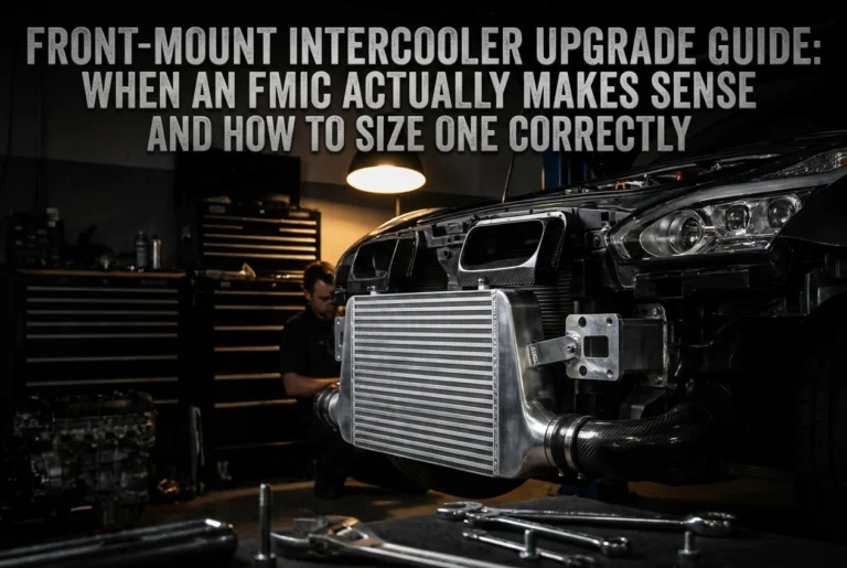 Front-Mount Intercooler Upgrade Guide: When an FMIC Actually Makes Sense and How to Size One Correctly