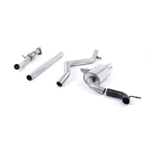 Milltek Cat-back Exhaust for Renault Megane Mk3 RS - Non Resonated