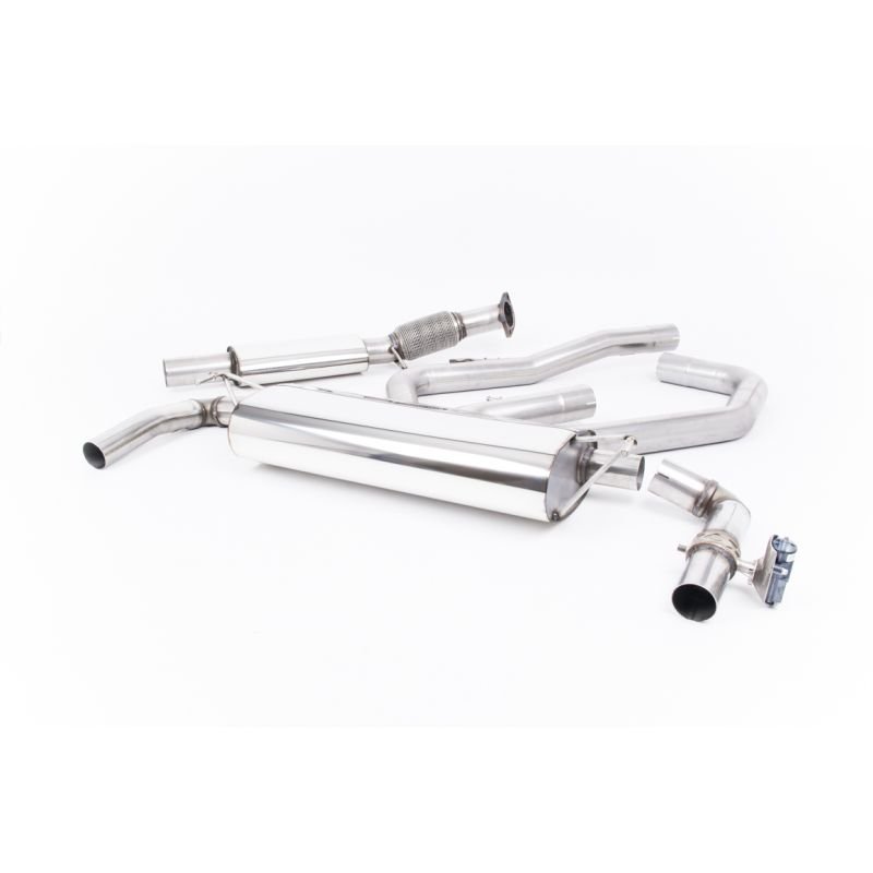 Milltek Cat Back Exhaust BLACK TAIL PIPES – Hyundai i30 N Performance 2.0 T-GDi (275ps NON-OPF/GPF models only)