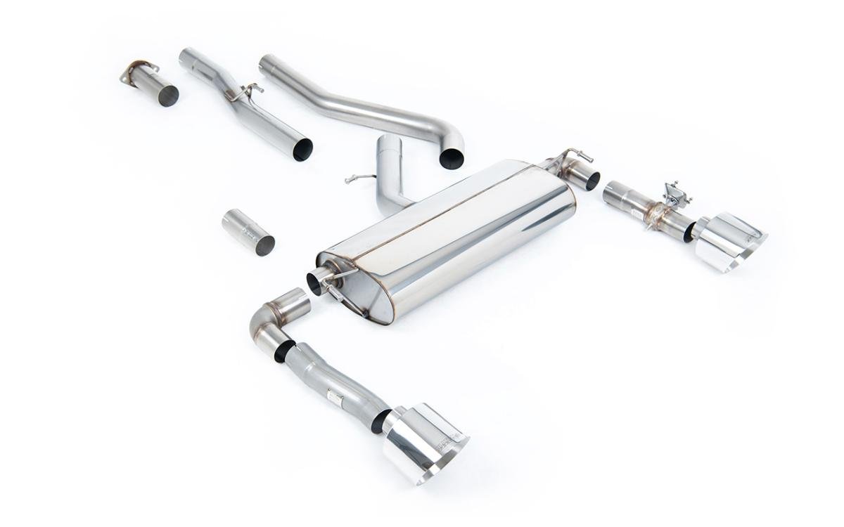 Milltek Exhaust OPF/GPF back Exhaust POLISHED TAIL PIPES – Hyundai Kona N 2.0 T-GDi (280PS – WITH OPF/GPF models only)