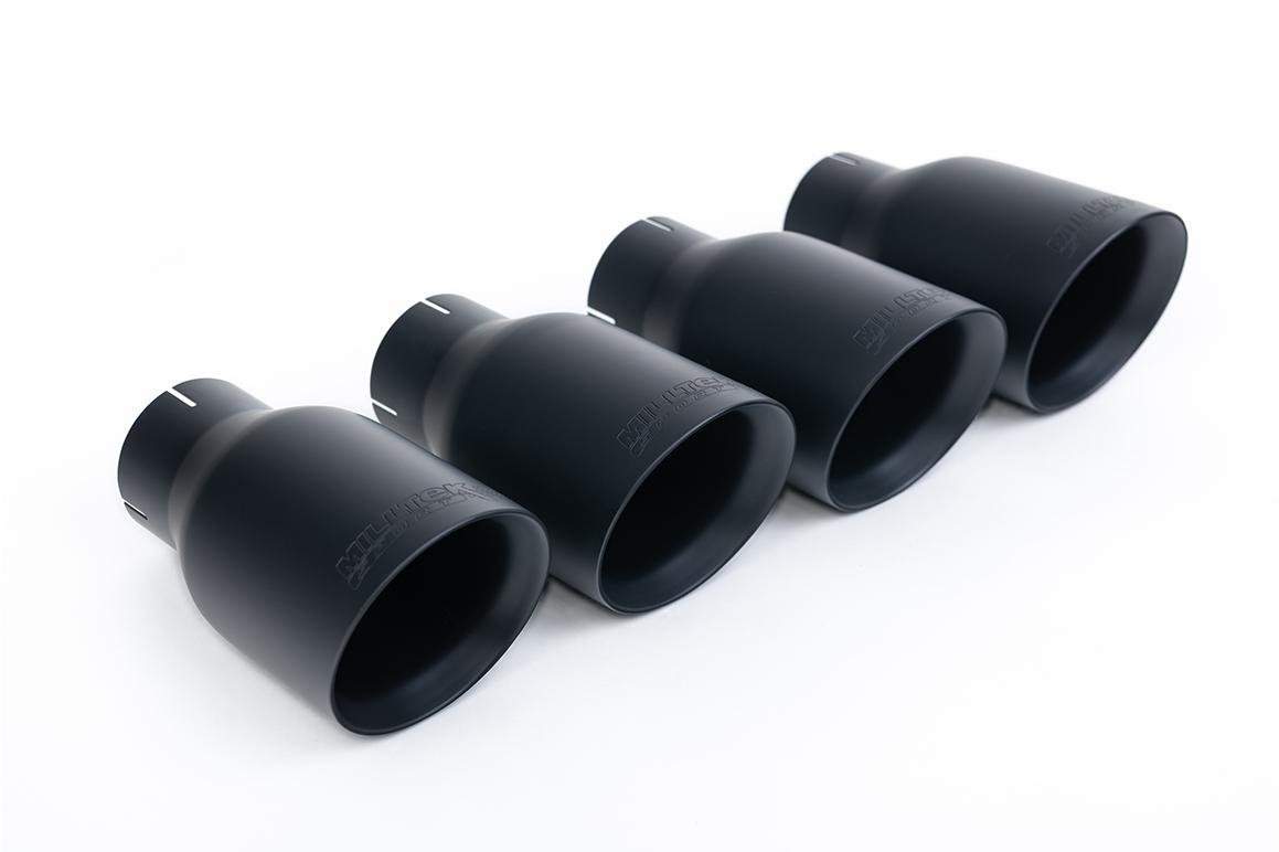 Milltek Exhaust – Seat Cupra Formentor 2.0TFSI 4Drive 310PS Particulate Filter-back Exhaust with black tail pipes - Image 2