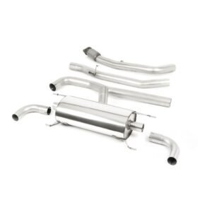 Milltek Non-Resonated 3" Cat Back for Alfa Romeo Giulia 2.0T (Valved)