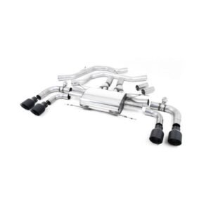 Milltek Exhaust for Alfa Romeo Giulia Quadrifoglio 2.9 V6 Bi-Turbo Front Pipe-back