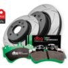 Brake Kit – Street Series T2 Slotted & Street Performance Brake Pads (2x DBA2714S + DB1739SP)