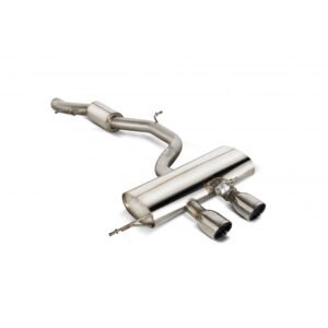 Vw Golf Mk6 R Scorpion Cat Back Non Resonated Exhaust