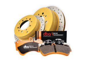 Brake Kit - 4000 Series T3 Slotted & Xtreme Performance Brake Pads (2x DBA42314XS + DB2400XP)