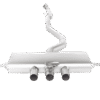 REMUS Honda Civic Type R FK8 performance exhaust system with tailpipe and sound controller options