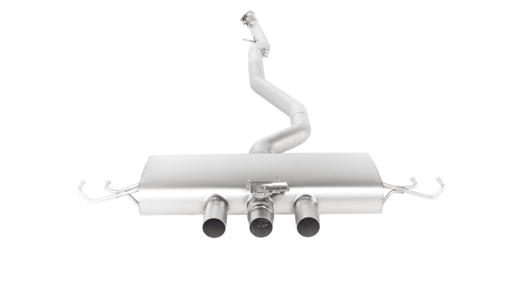 REMUS Honda Civic Type R FK8 performance exhaust system with tailpipe and sound controller options
