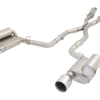 3″ Twin Cat-Back System, 304 Stainless Steel