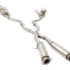 3″ Twin Cat-Back System, 304 Stainless Steel
