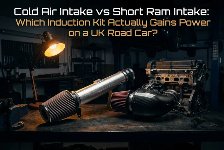Professional header image for comparison analysis: Cold Air Intake vs Short Ram Intake: Which Induction Kit ...
