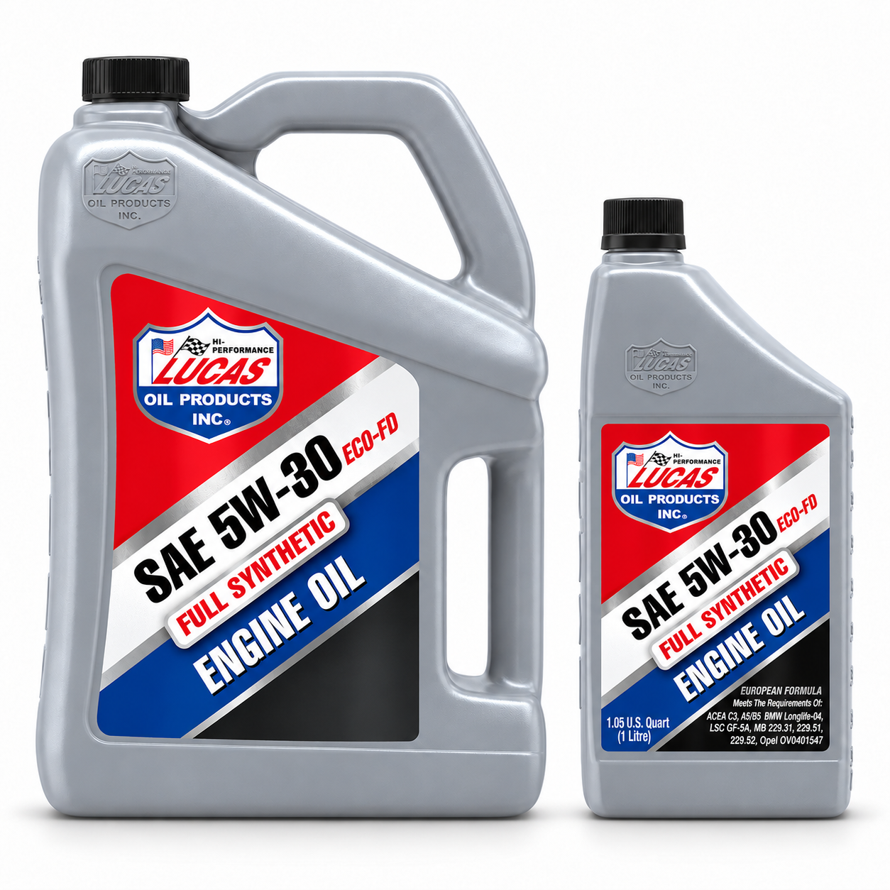 Lucas Oil Synthetic 5W-30 ECO-FD Fully Synthetic Engine Oil 1L and 5L