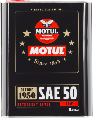 Motul CLASSIC SAE 50 2L (METAL TIN) (MOTUL-104510)