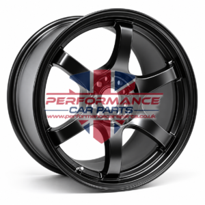 RAYS Gram Lights 57DR 18x8.5 ET38 5x114.3 Semi Gloss Black alloy wheel