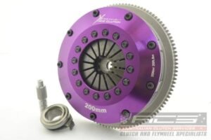 Xtreme Performance – 184mm Rigid Ceramic Twin Plate Clutch Kit Incl Flywheel 1220Nm