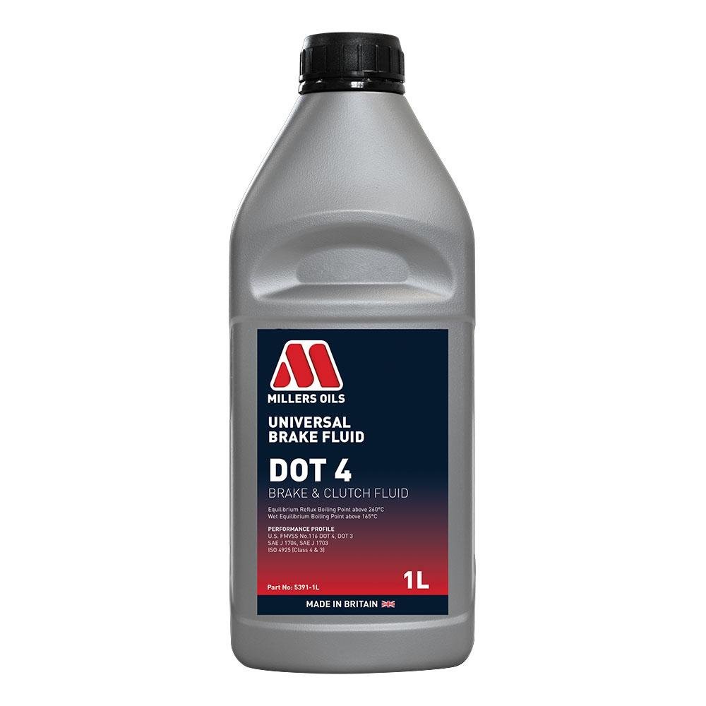 Millers Universal Brake Fluid DOT 4 1 litre bottle