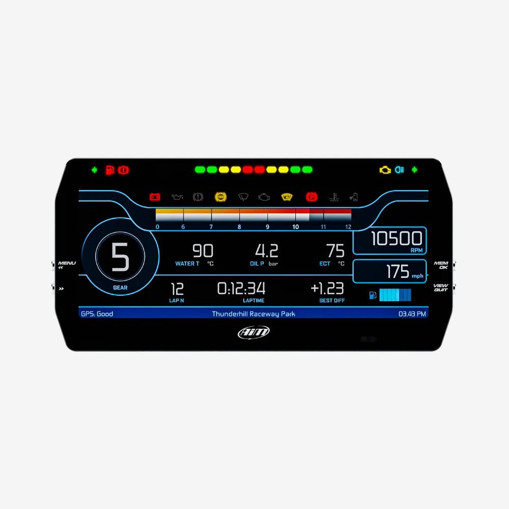 Aim MXT Strada 1.3 IVA Dash β Aim MXT Strada 1.3 IVA Compliant Digital Dash Display MXT-IVA-CAN
