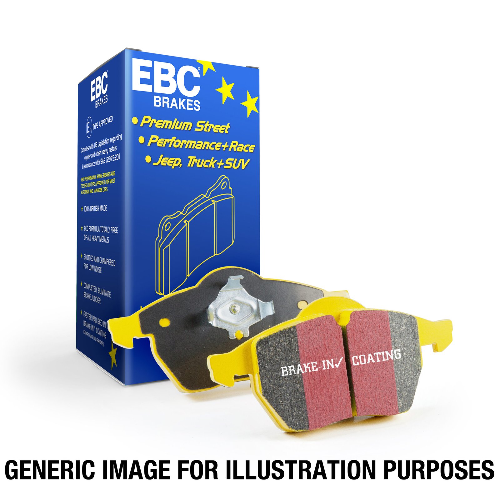 EBC Yellowstuff DP42422R front performance brake pads