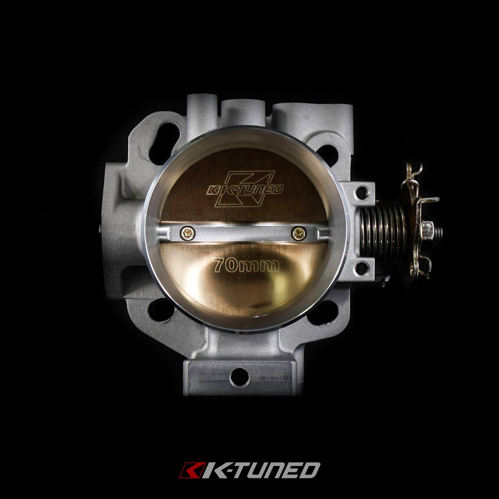 K-Tuned 70mm Cast Throttle Body Dual PRB/RBC Bolt Pattern KTD-70K-DB2