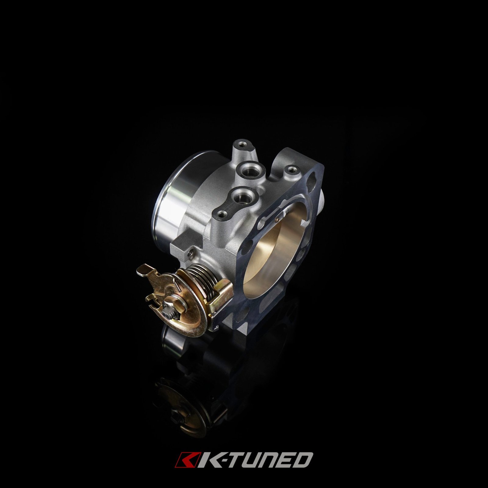K-Tuned 70mm Cast Throttle Body Dual PRB/RBC Bolt Pattern KTD-70K-DB2 β view 3