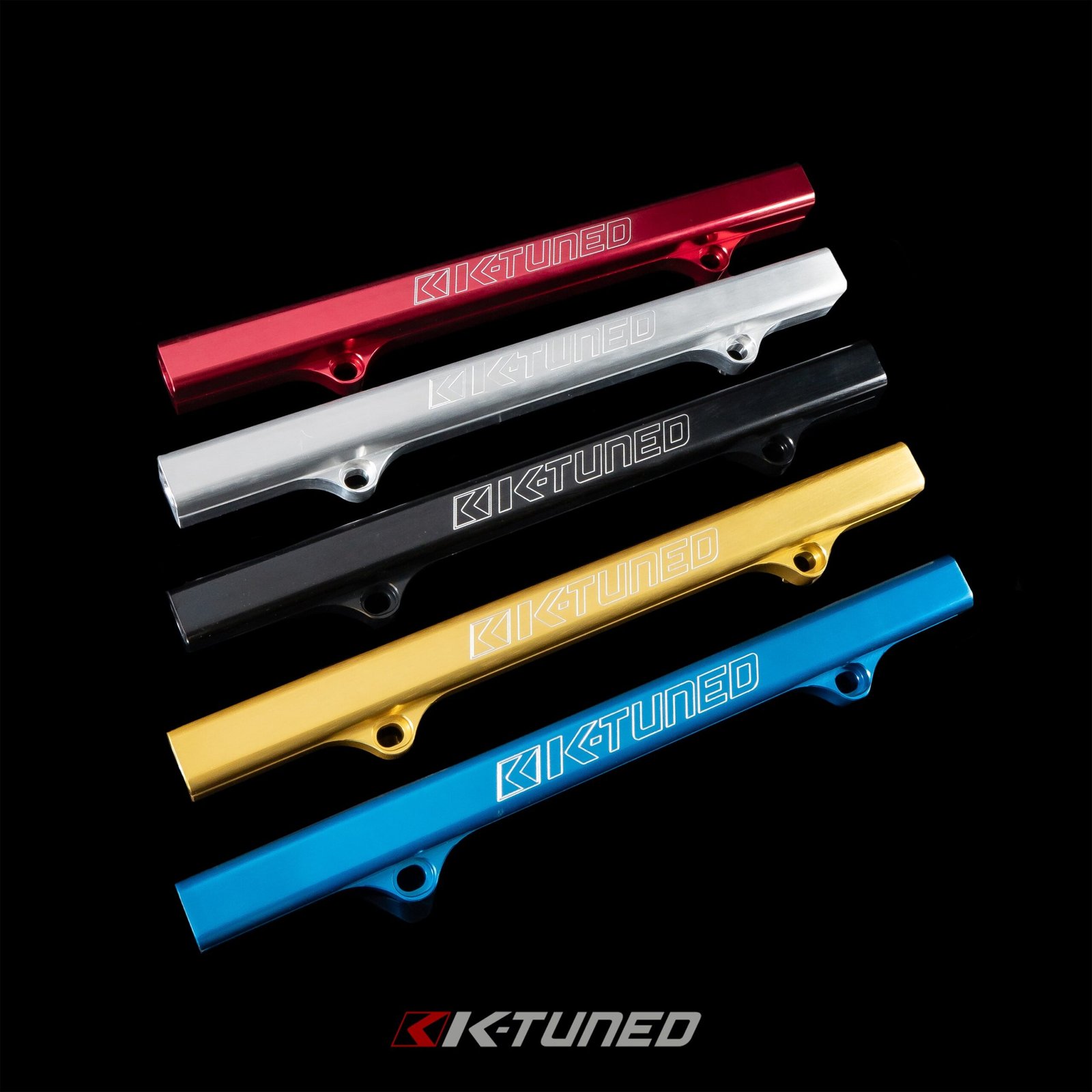 K-Tuned Fuel Line and Fuel Rail Side Feed Black Honda Civic EP3 KTD-KSG-BLK β view 15